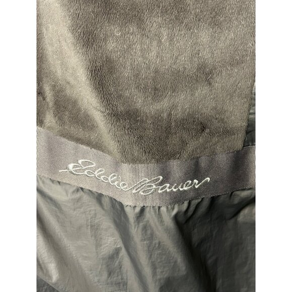 Eddie Bauer Women's coat Sz Medium blue down filled hooded parka winter jacket - Picture 8 of 16